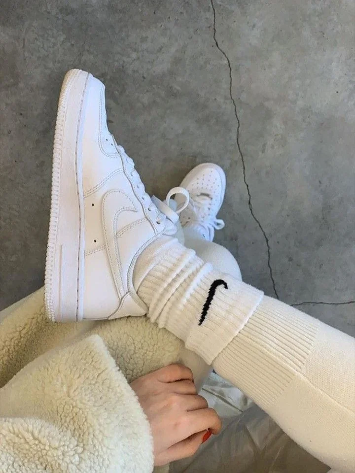 Nike Air Force 1 White For Sale - Image 8