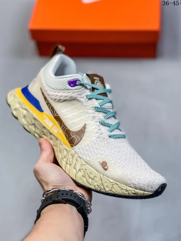 Nike React Infinity Running Cream Shoes