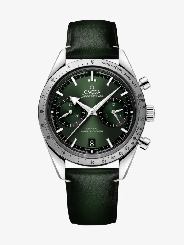 Omega Speedmaster '57 Chronograph Green Dial 40.5 mm