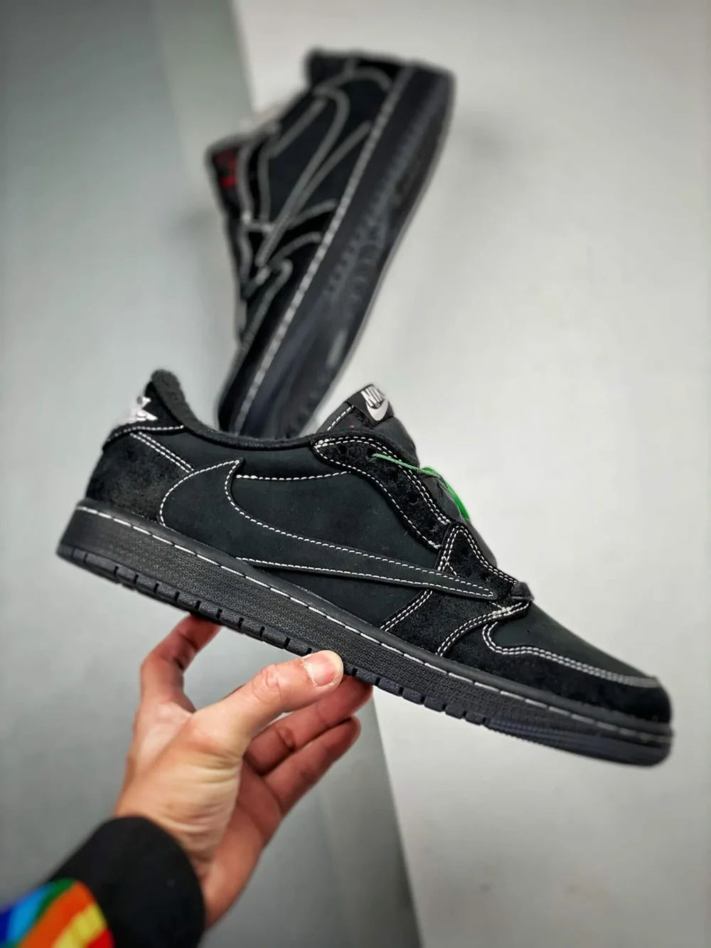 Travis Soctt X Nike Air Jordan 1 Low Og Black Phantom