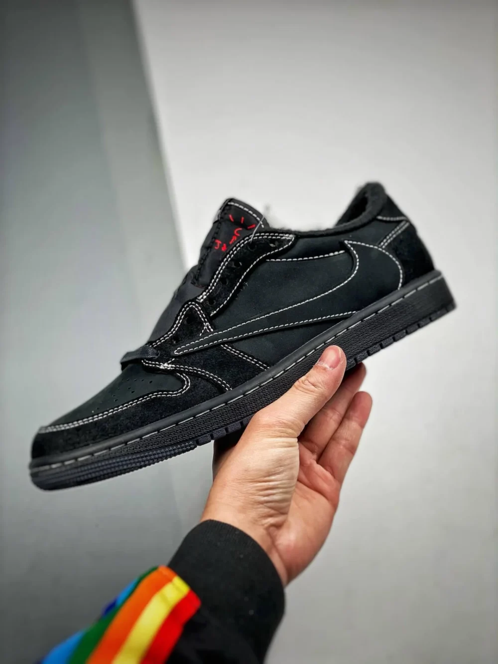 Travis Soctt X Nike Air Jordan 1 Low Og Black Phantom