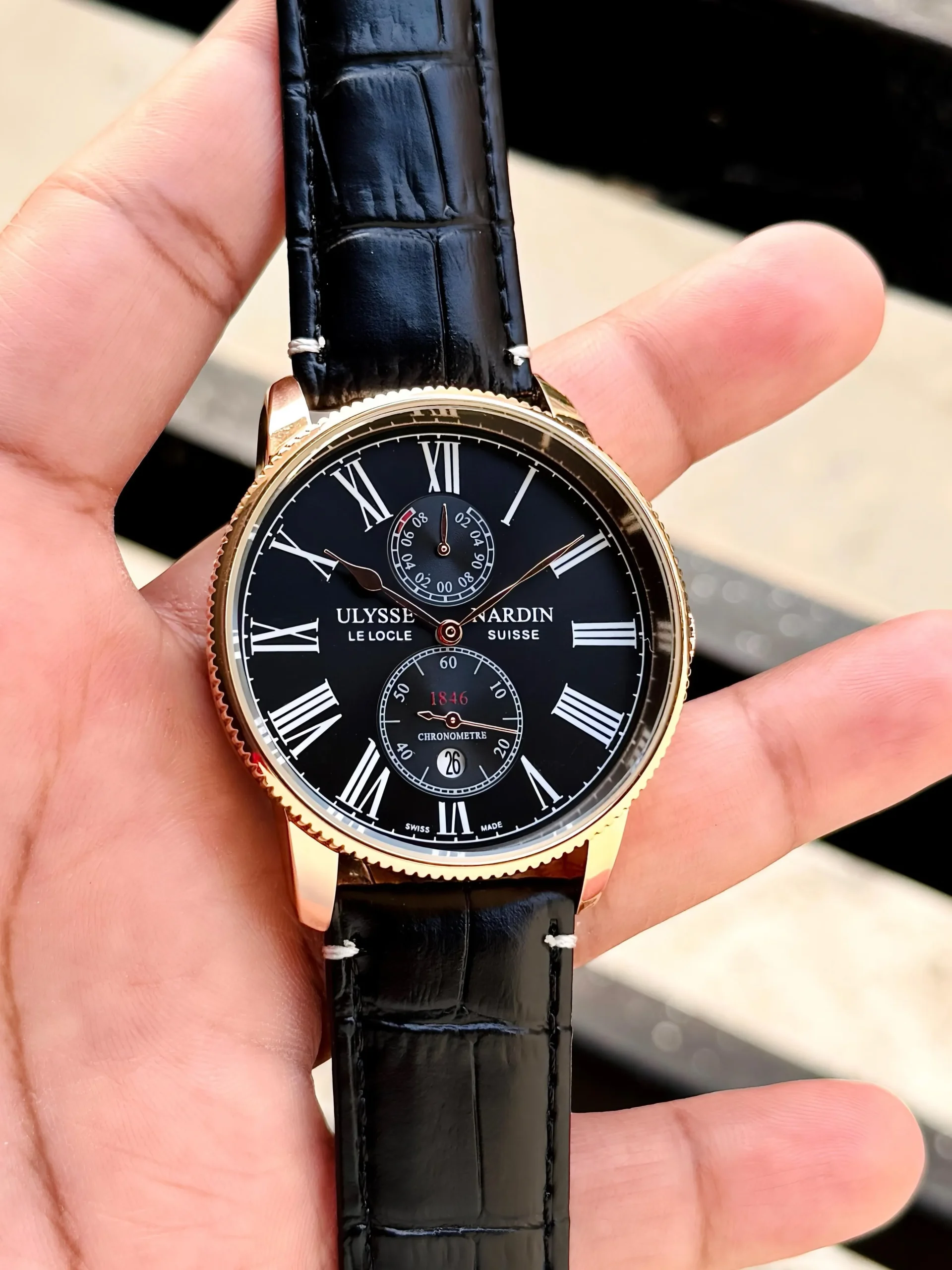 Ulysse Nardin Marine Torpilleur 42mm Men's Watch