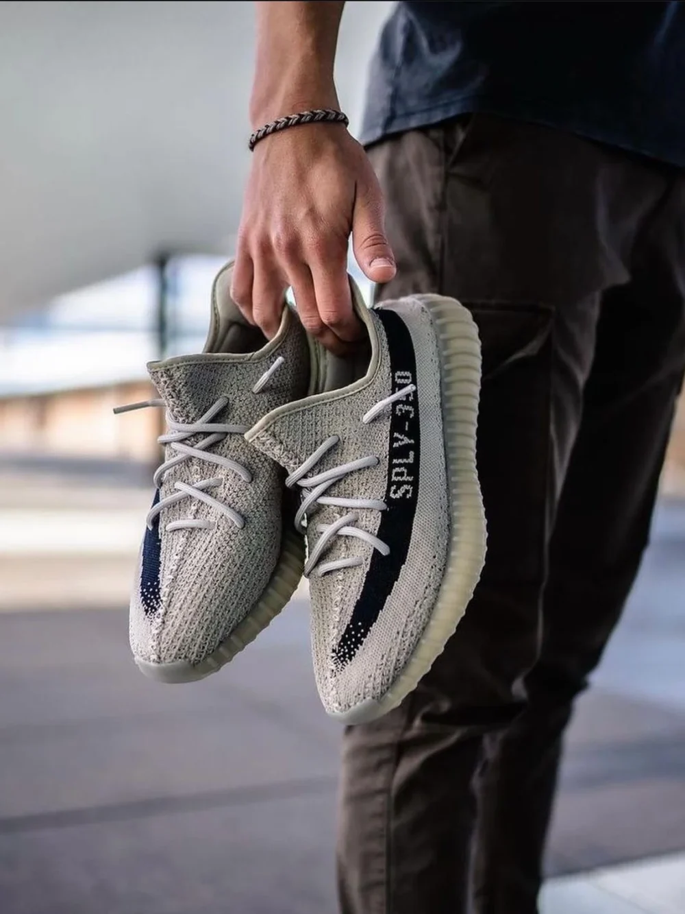 Yeezy Boost 350 V2 'Slate' Beige Black For Sale