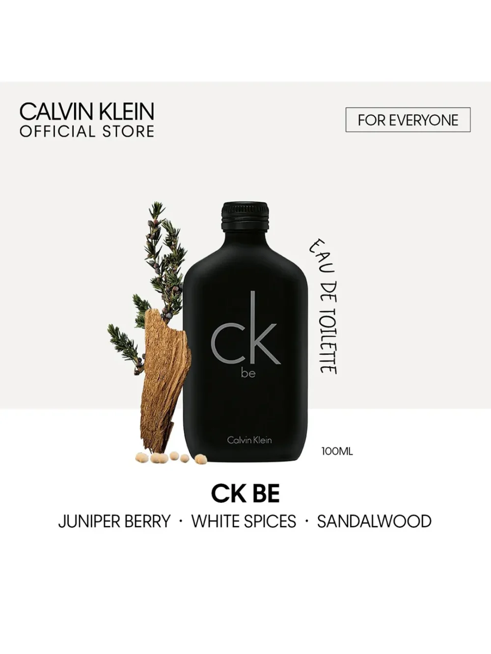 Calvin Klein CK Be Eau De Toilette EDT Unisex Perfume - 100ml