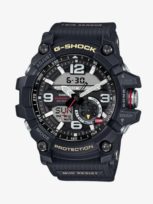 Casio G-Shock Mudmaster GG-1000-1ADR Black Analog Digital Dial Black Resin Strap