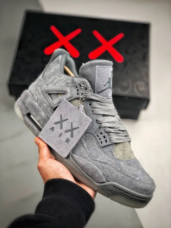 KAWS x Air Jordan 4 Cool Grey White