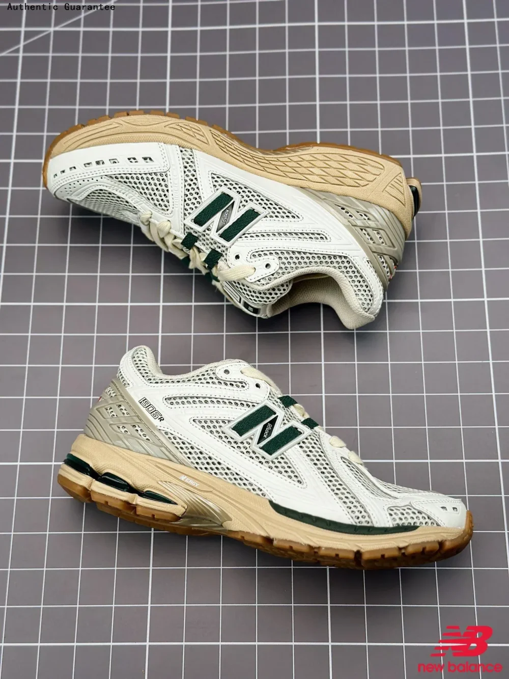 New Balance 1906R White Green Cream