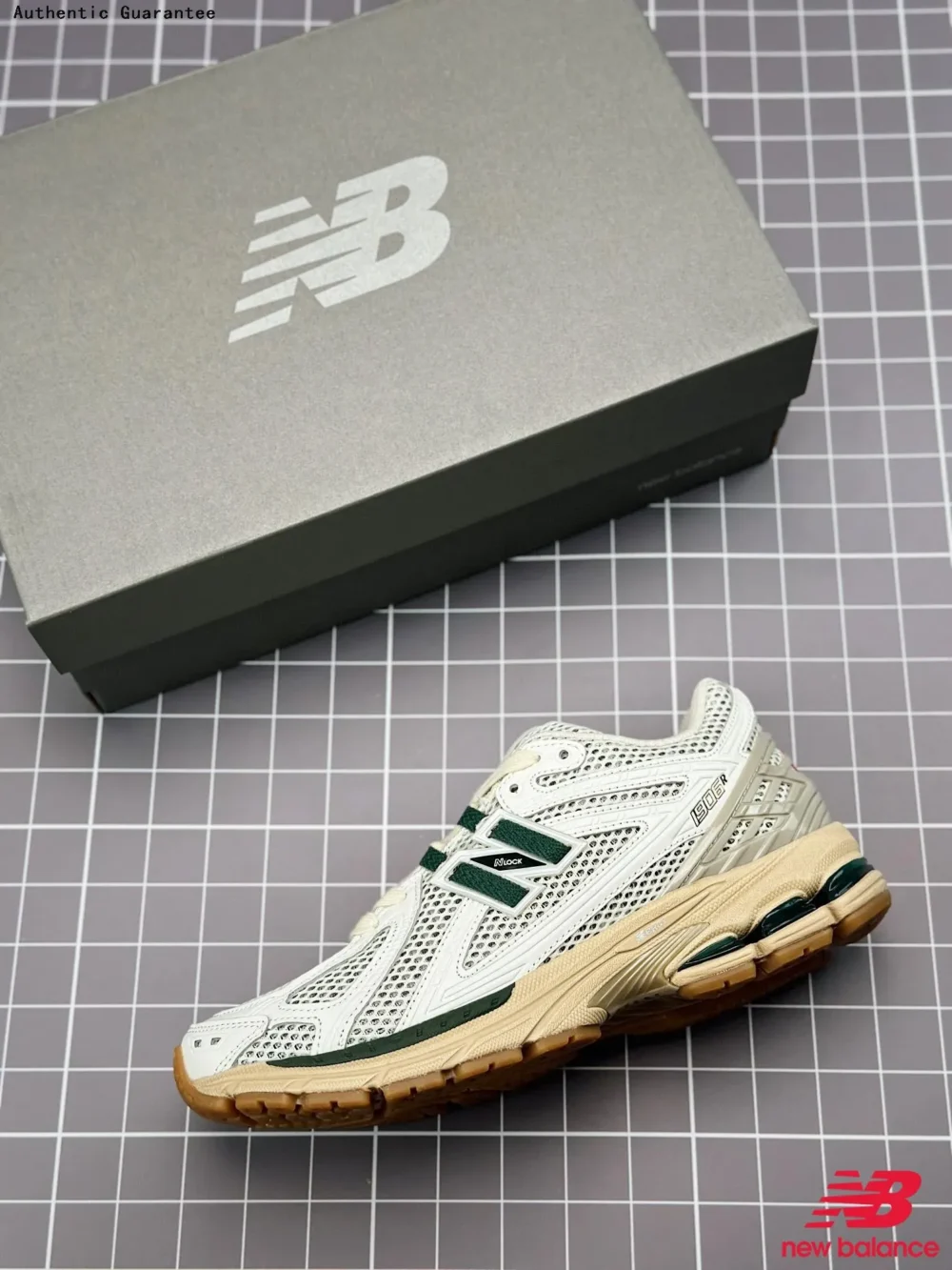New Balance 1906R White Green Cream