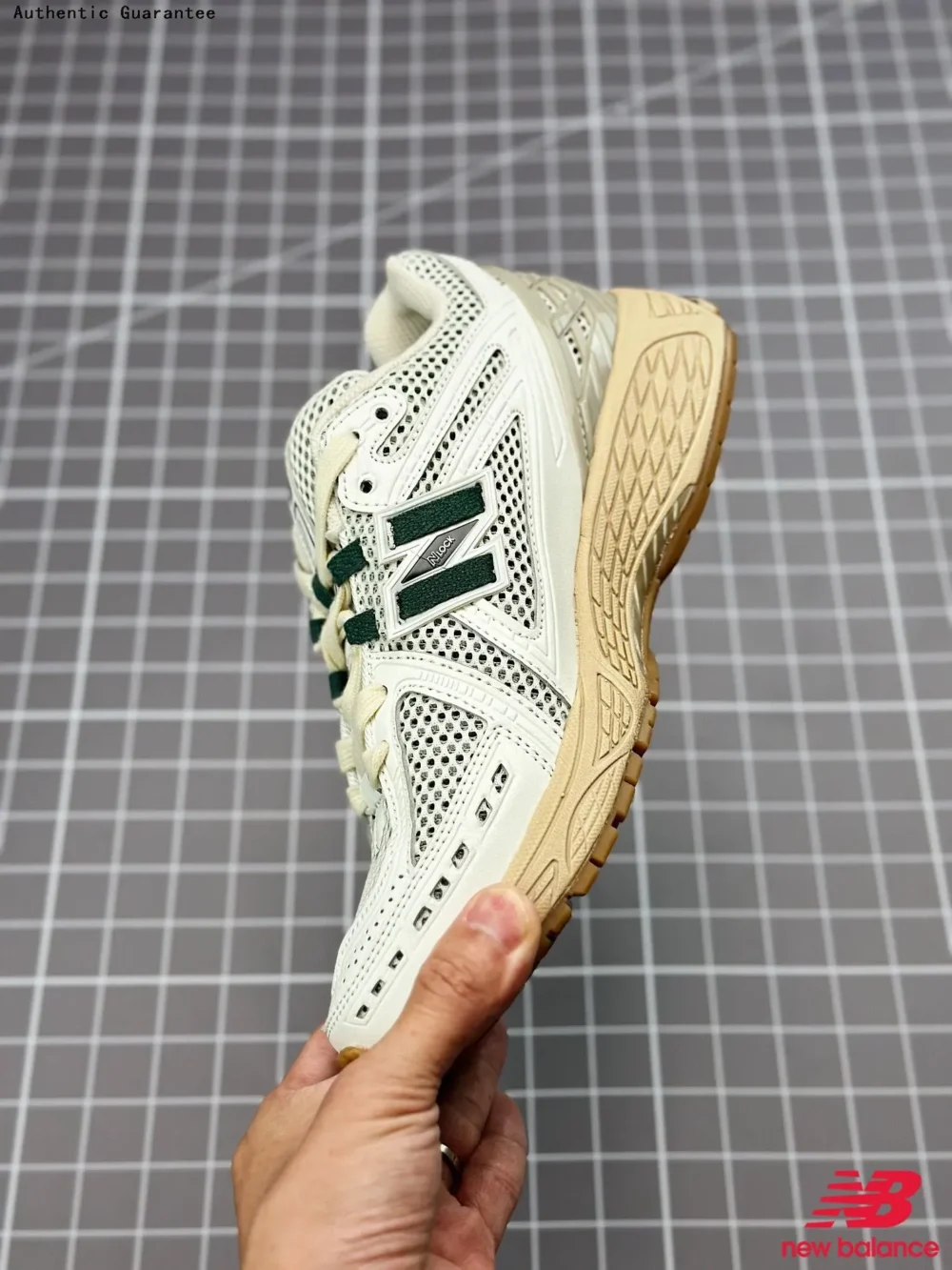 New Balance 1906R White Green Cream