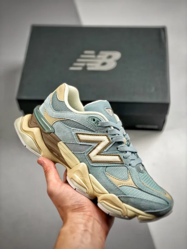 New Balance 9060 Blue Beige-Brown
