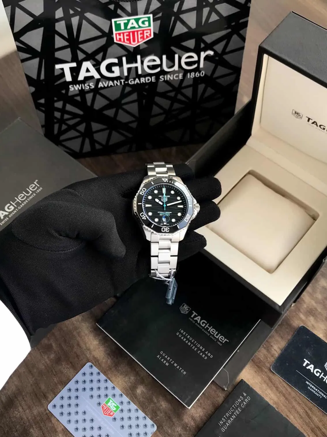 TAG Heuer Aquaracer Professional 300 Date Black Dial Automatic Men’s Watch