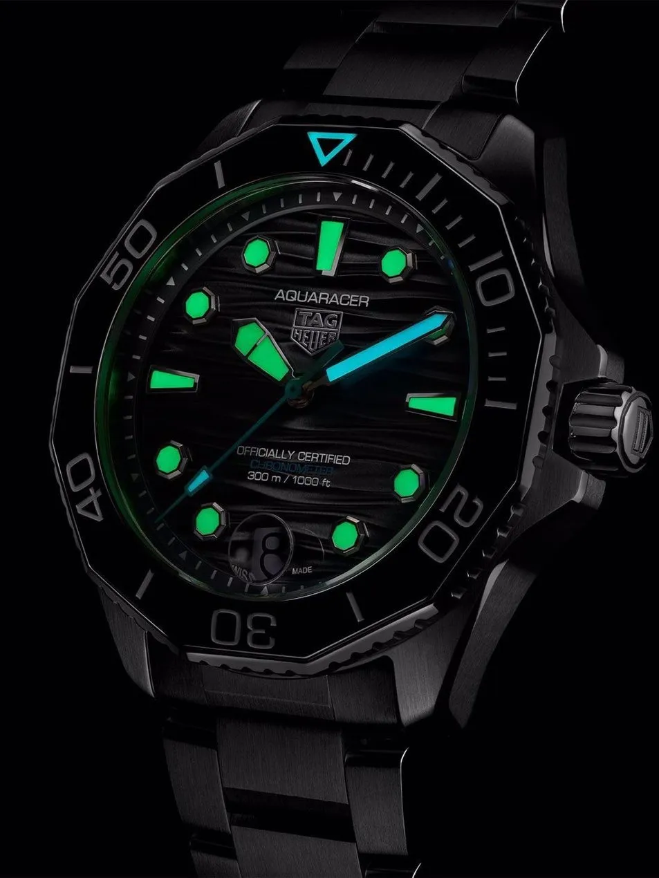 TAG Heuer Aquaracer Professional 300 Date Black Dial Automatic Men’s Watch