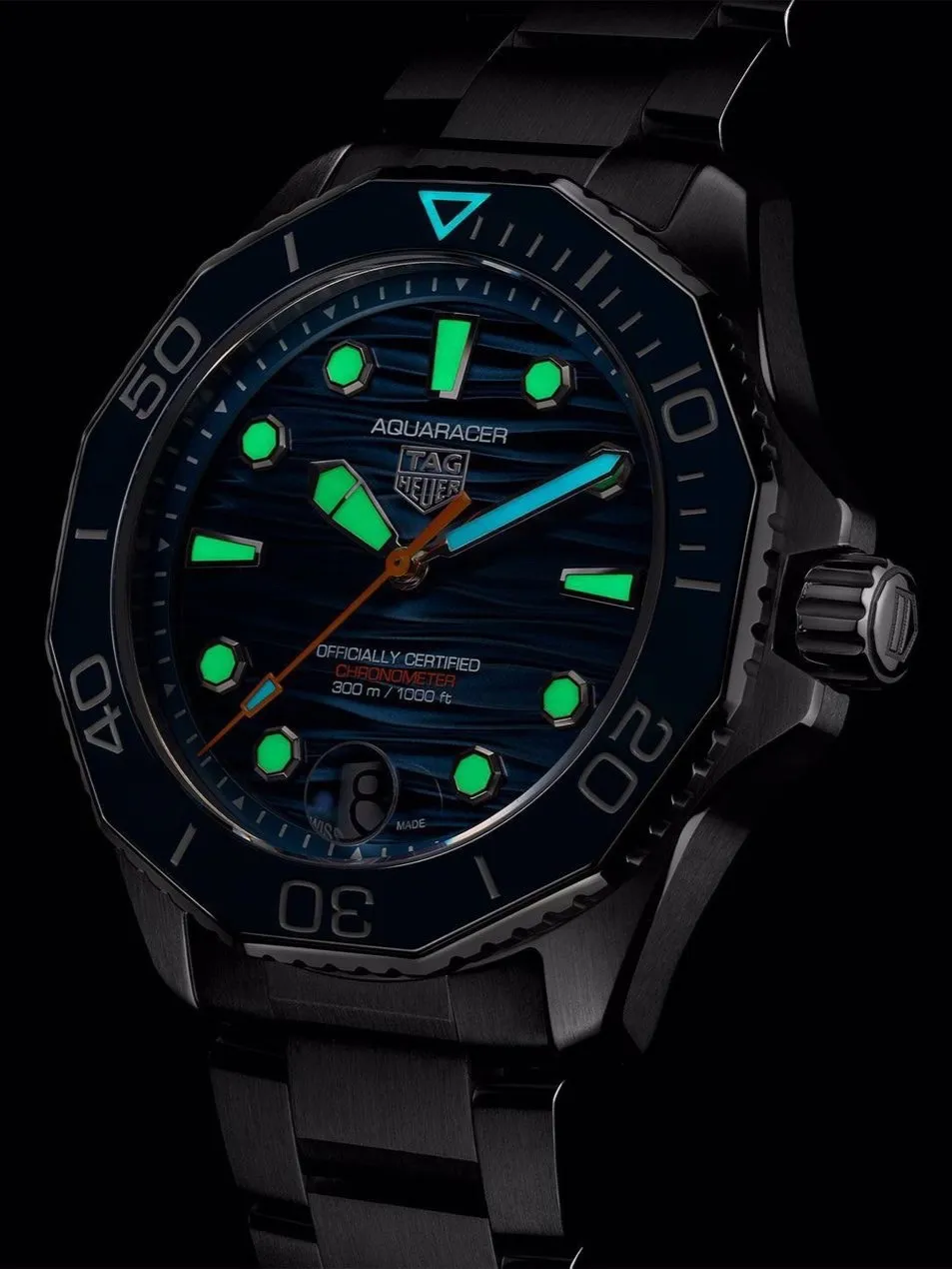 TAG Heuer Aquaracer Professional 300 Date Stainless Steel Automatic Mens Watch