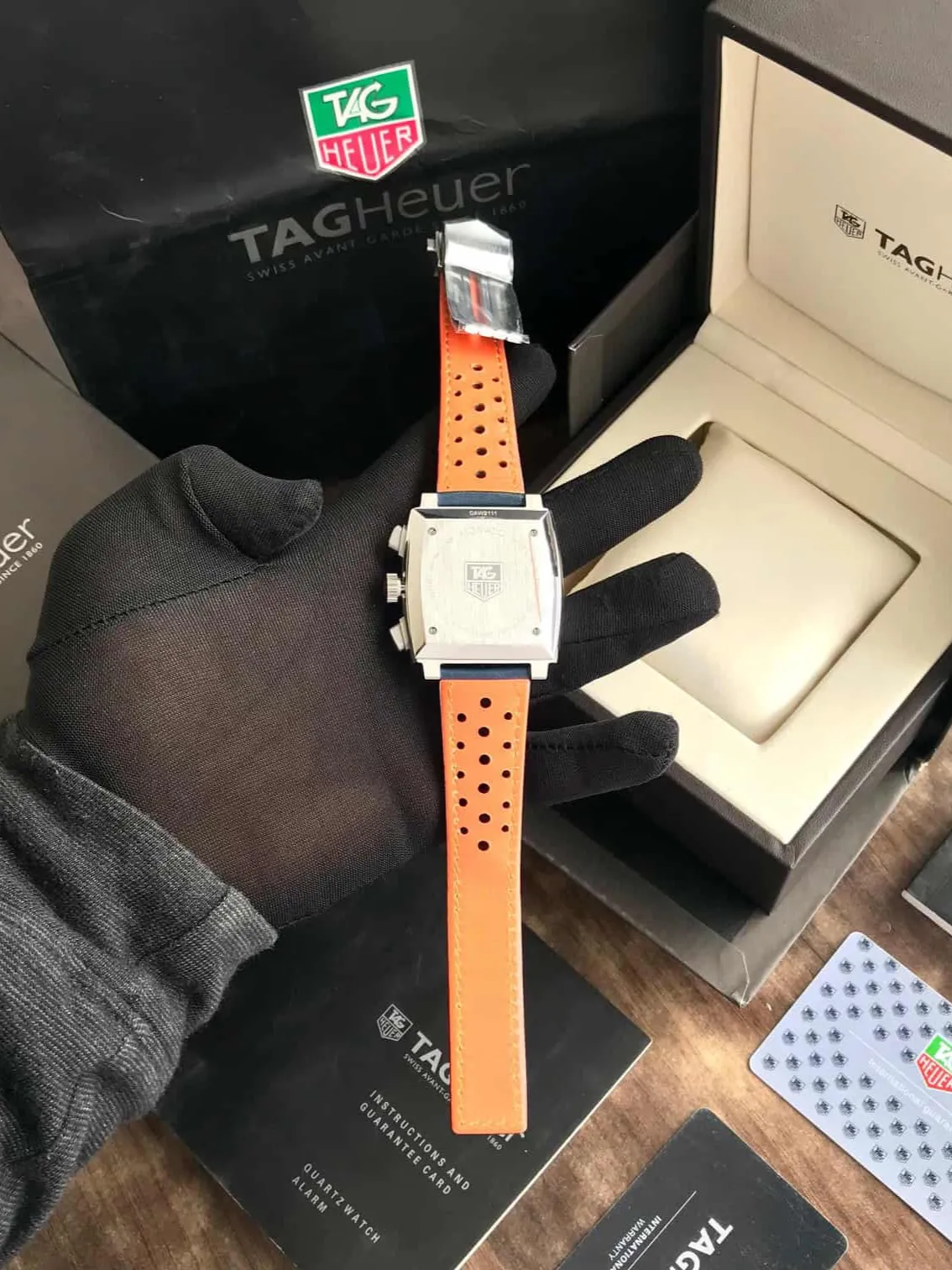 Tag Heuer Monaco Limited Edition Blue Japanese Men's Watch