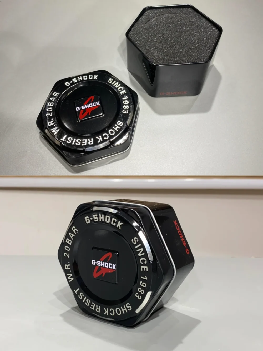Casio G-Shock Analog-Digital Black & Red GA-110HR-1A - Image 2