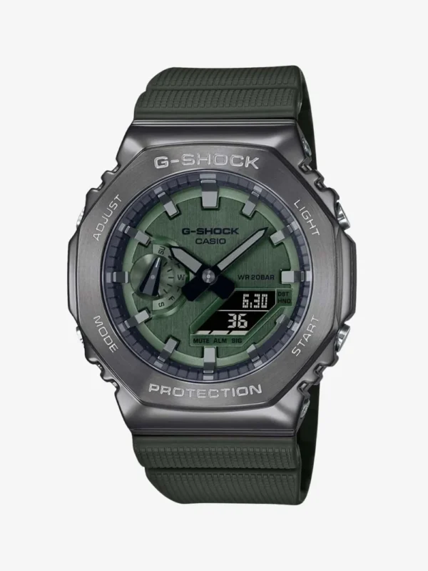 Casio G-Shock G-STEEL GBM-2100 SERIES GM-2100B-3A Green Dial Watch